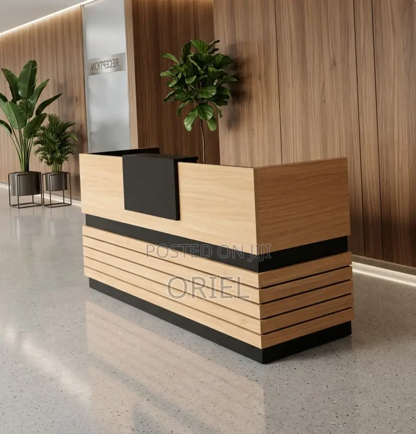 1.6M Office Reception Desk : Reception Desk
