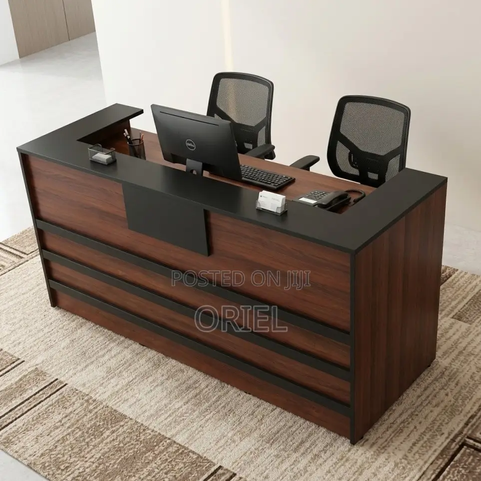 1.6M Office Reception Desk : Reception Desk