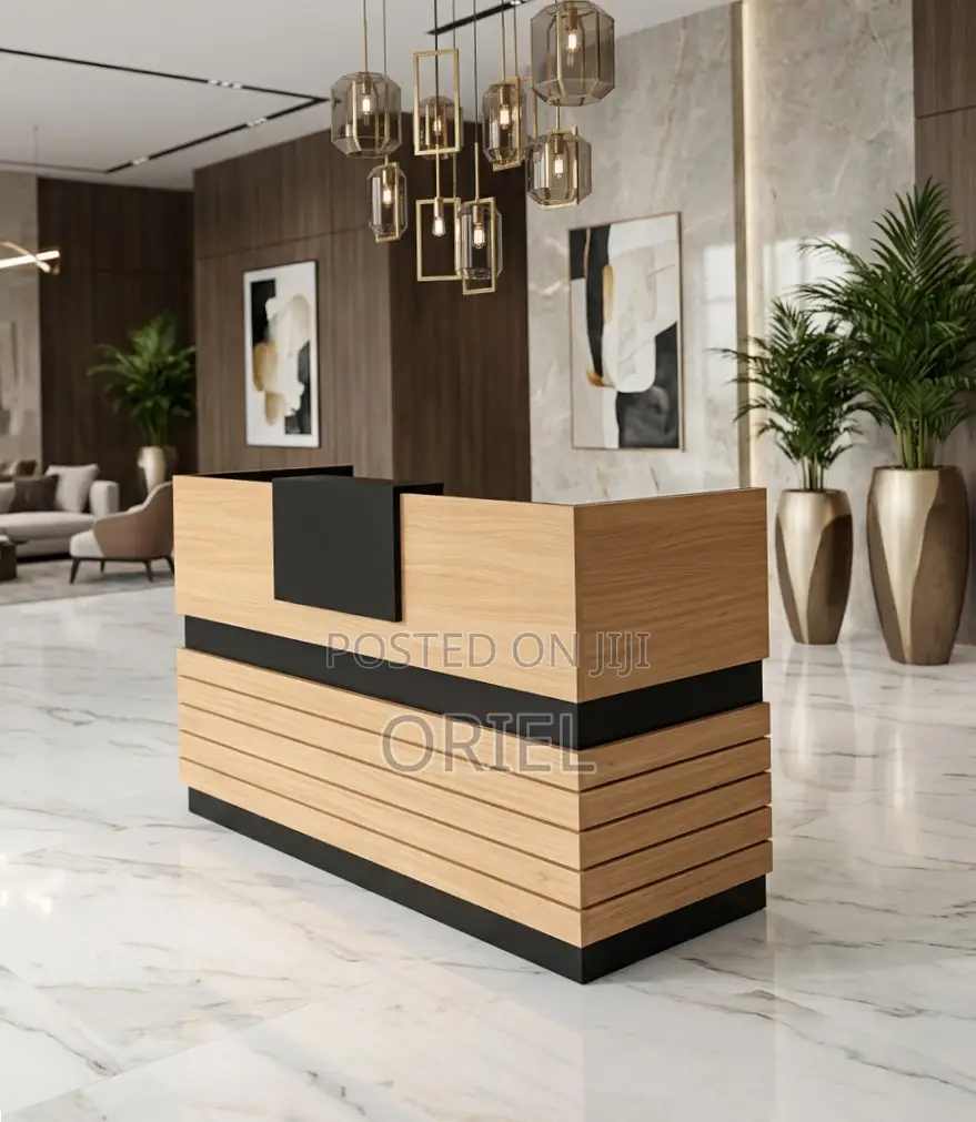 1.6M Office Reception Desk : Reception Desk