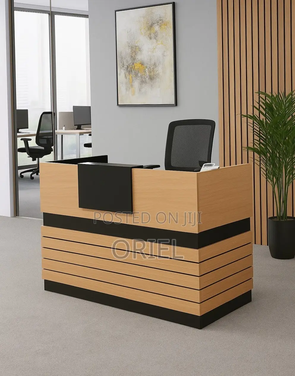 1.6M Office Reception Desk : Reception Desk
