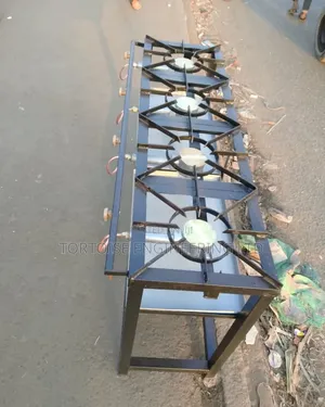 High Pressure Cooking Units 4 Burner Gas Cooker Size 1500mm by 600mm
