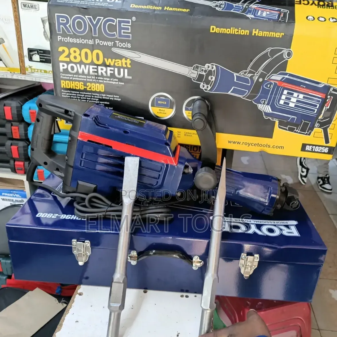 Corded Royce 2800W Demolition Hammer