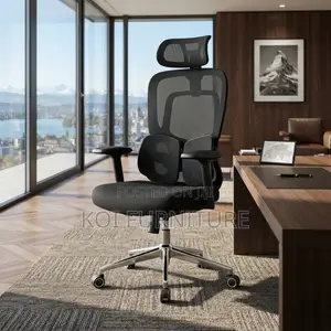 Office Chairs; Orthopedic Executive Fabric Star Office Chairs