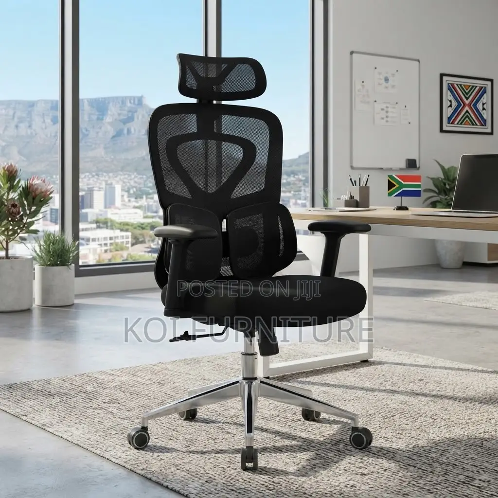 Office Chairs; Orthopedic Executive Fabric Star Office Chairs