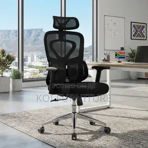 Office Chairs; Orthopedic Executive Fabric Star Office Chairs