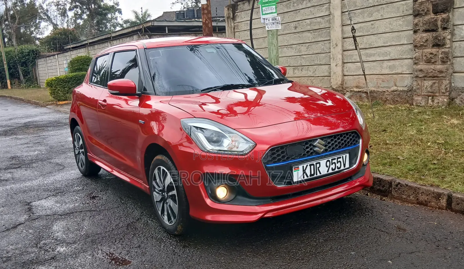 Suzuki Swift 2017 Red