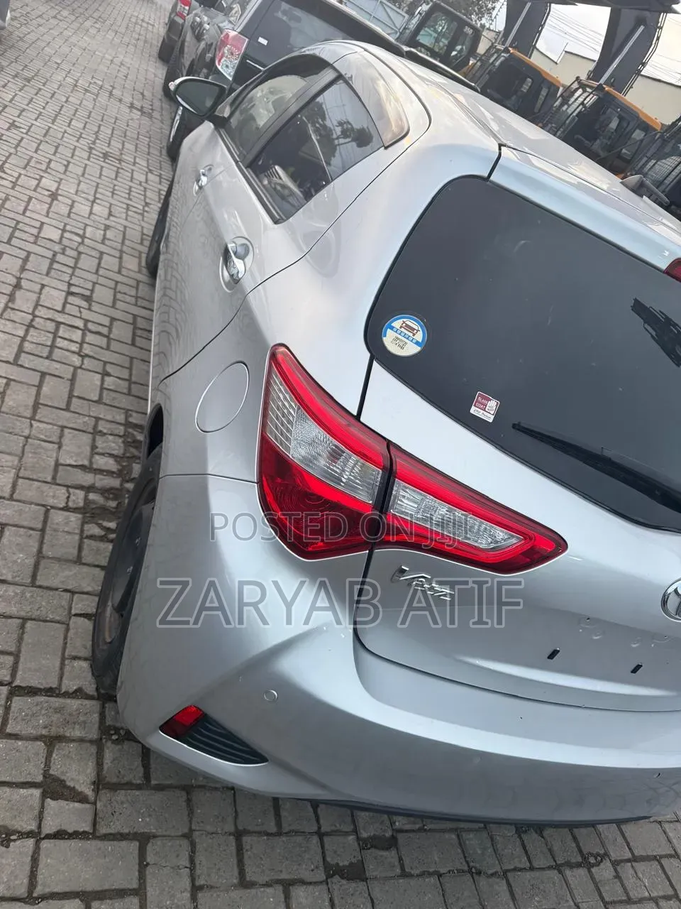 Toyota Vitz 2019 Silver