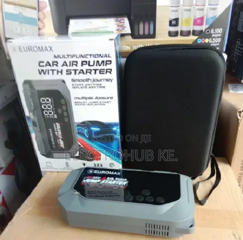 Euromax EMK3 All in One Car Jump Starter Tyre Compressor