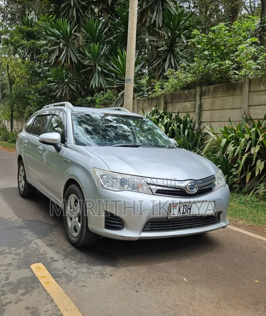Toyota Corolla Fielder 2015 Silver