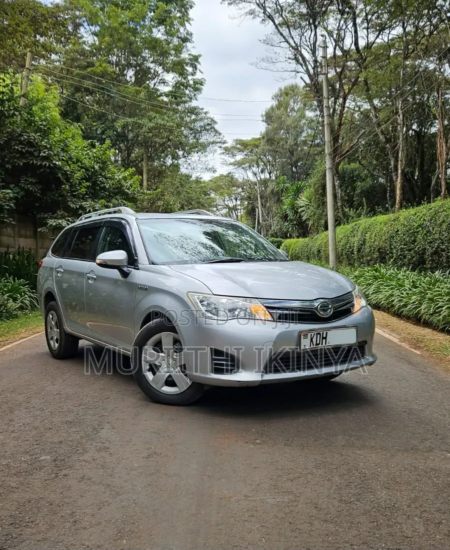 Toyota Corolla Fielder 2015 Silver