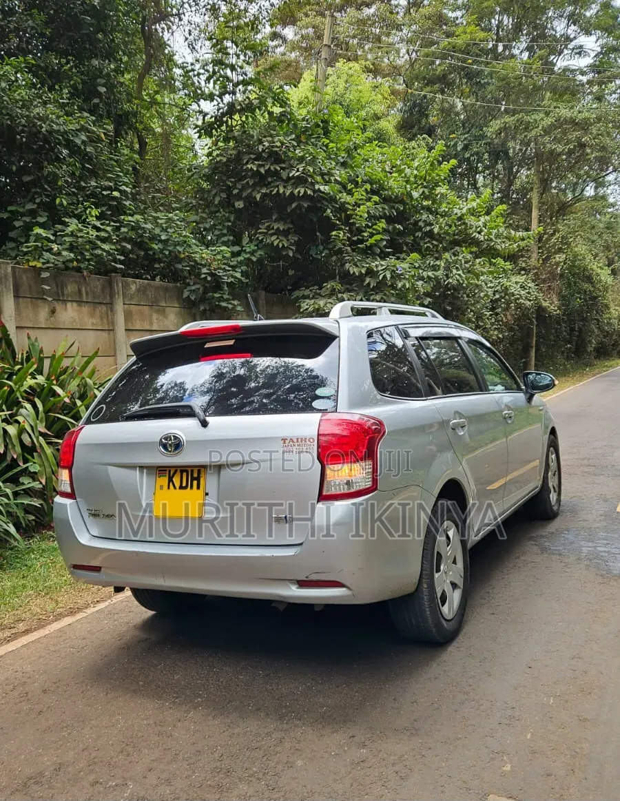 Toyota Corolla Fielder 2015 Silver