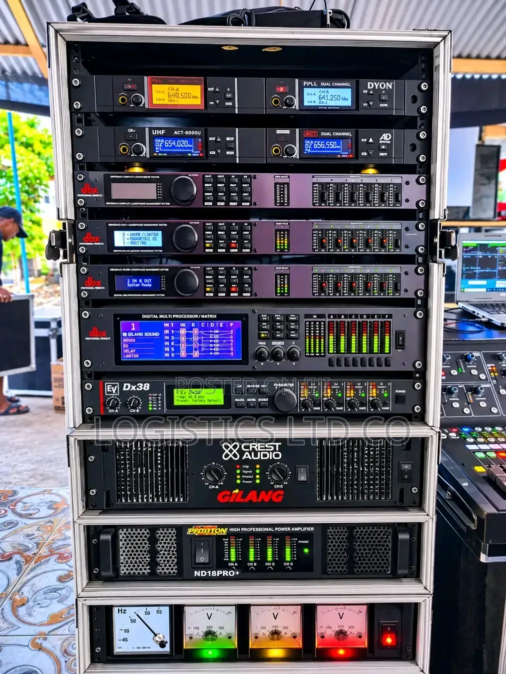 DBX DriveRack PA Equalizer Loudspeaker Controller