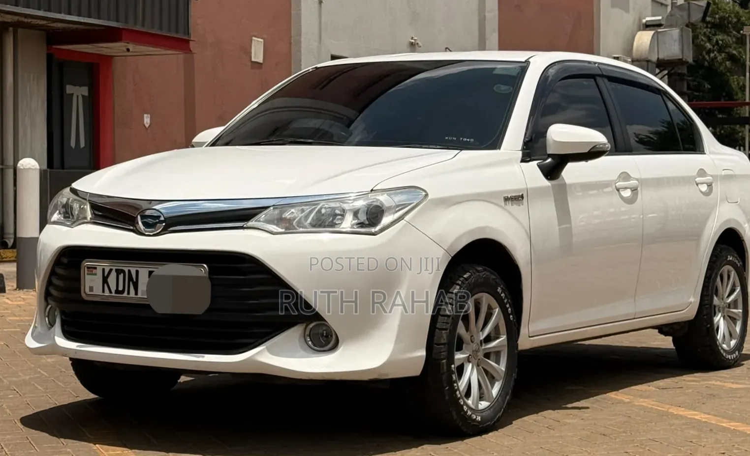Toyota Axio 2017 White