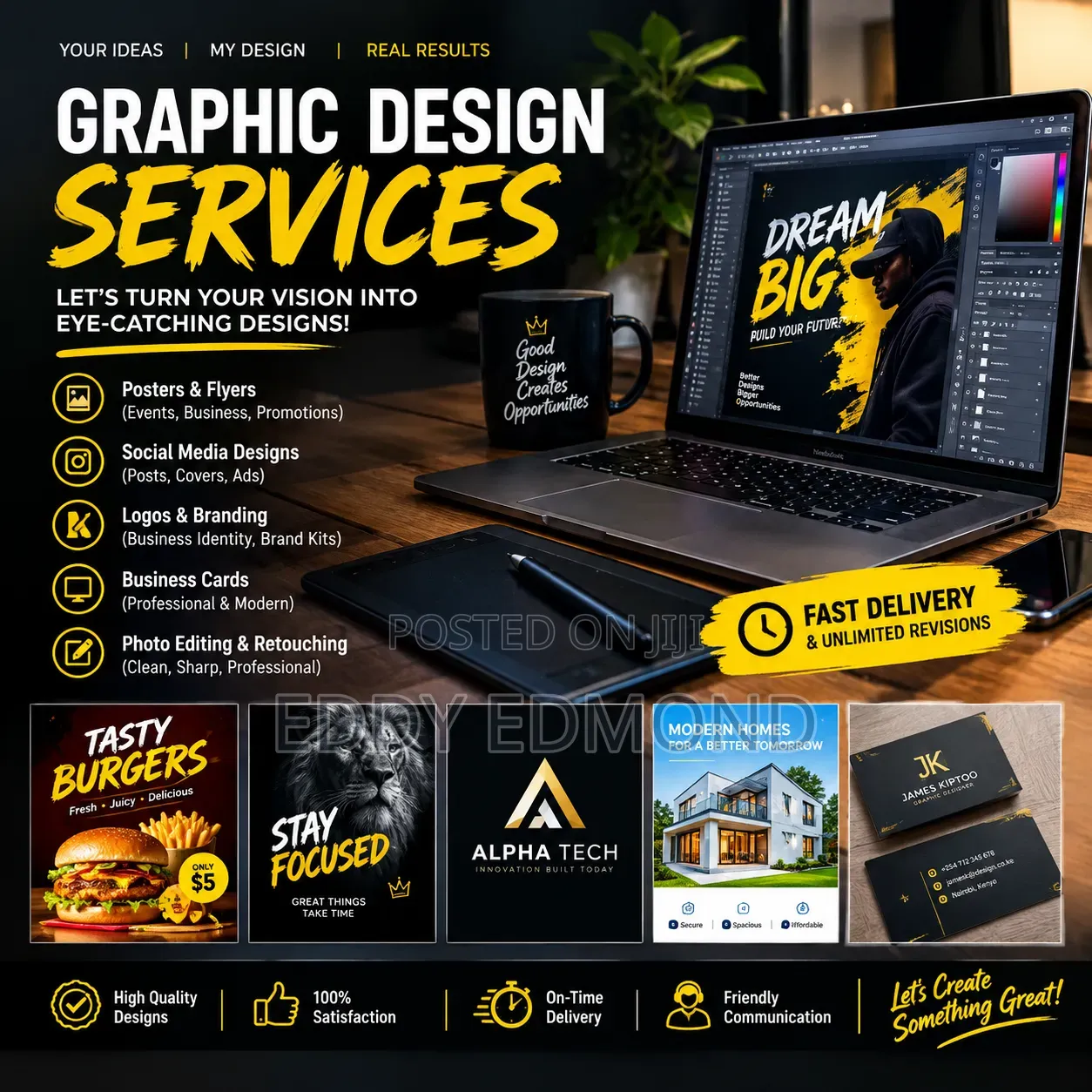 Professional Posters Social Media Designs