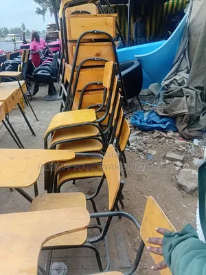 School Lockers and Chairs