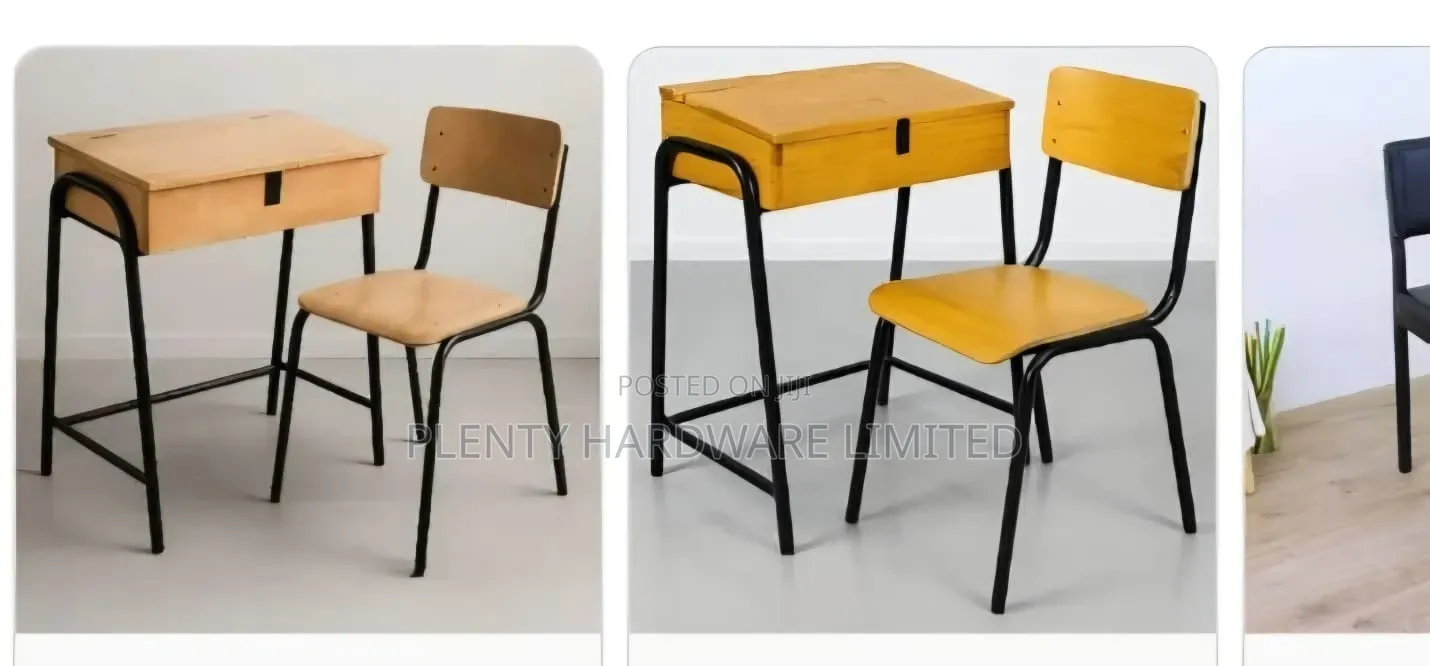 School Lockers and Chairs