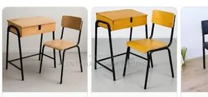 School Lockers and Chairs