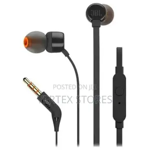 JBL Tune 110 Earphones-Black