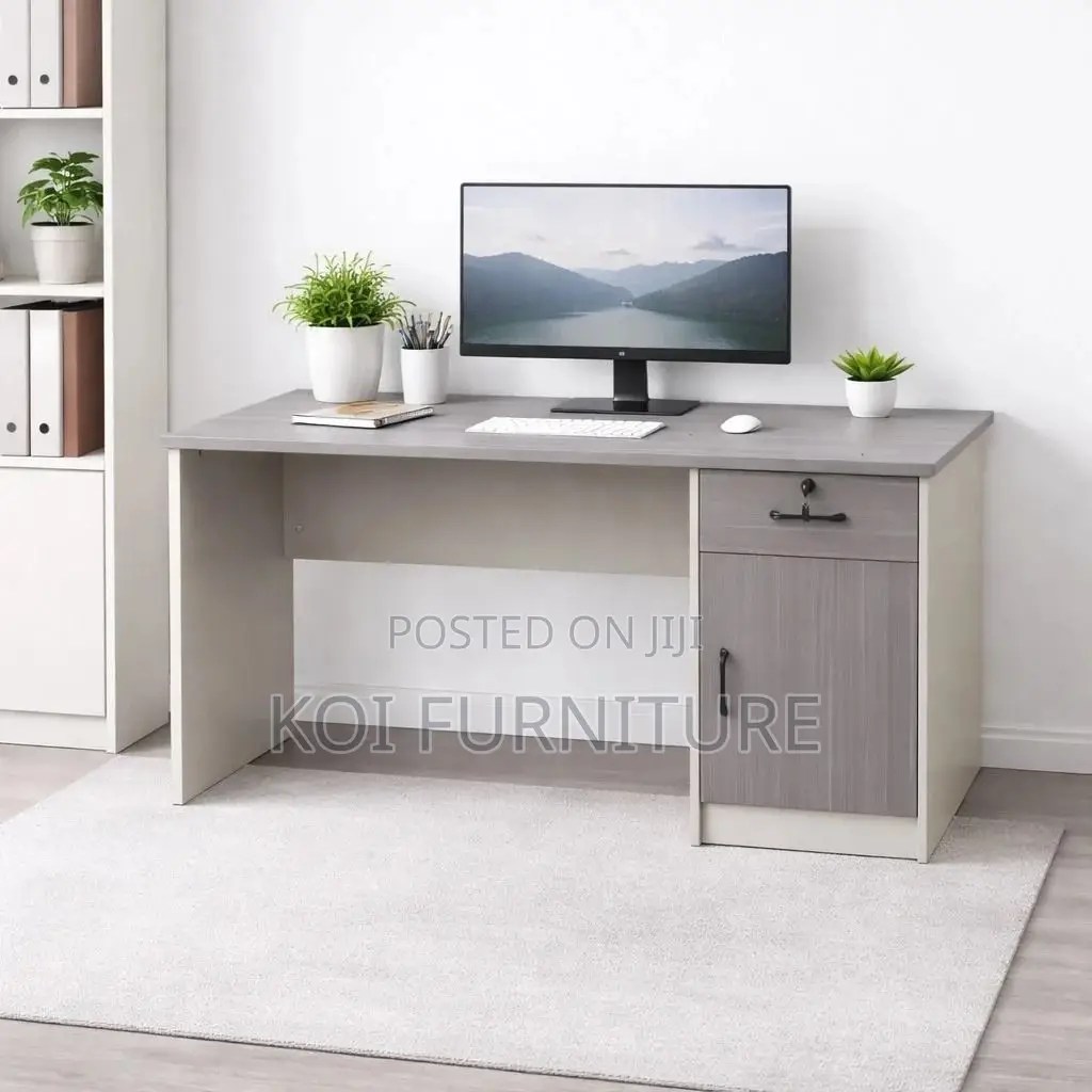 Office Desk; 1.2 Meters Executive Home Office Desks With a Cupboard