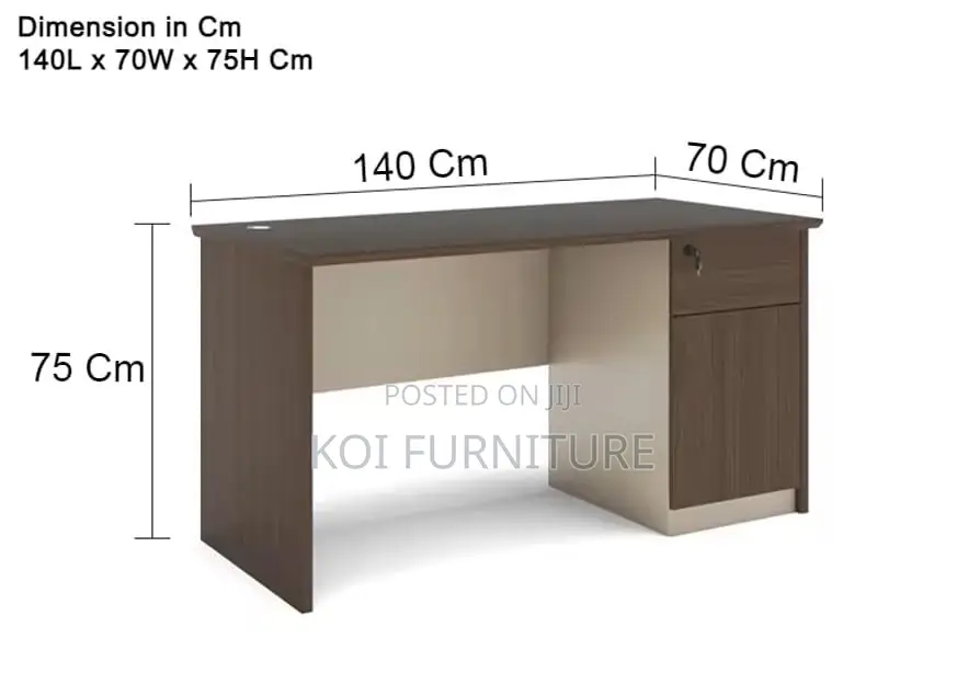 Office Desk; 1.2 Meters Executive Home Office Desks With a Cupboard