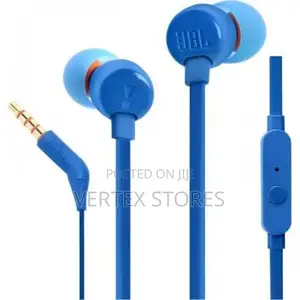 JBL Tune 110 Earphones-Blue