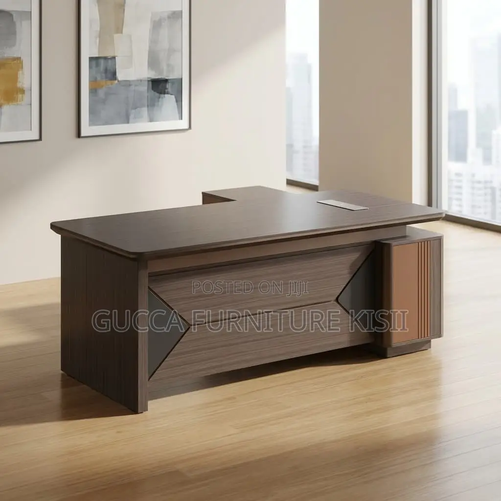 Executive Desk With Extension