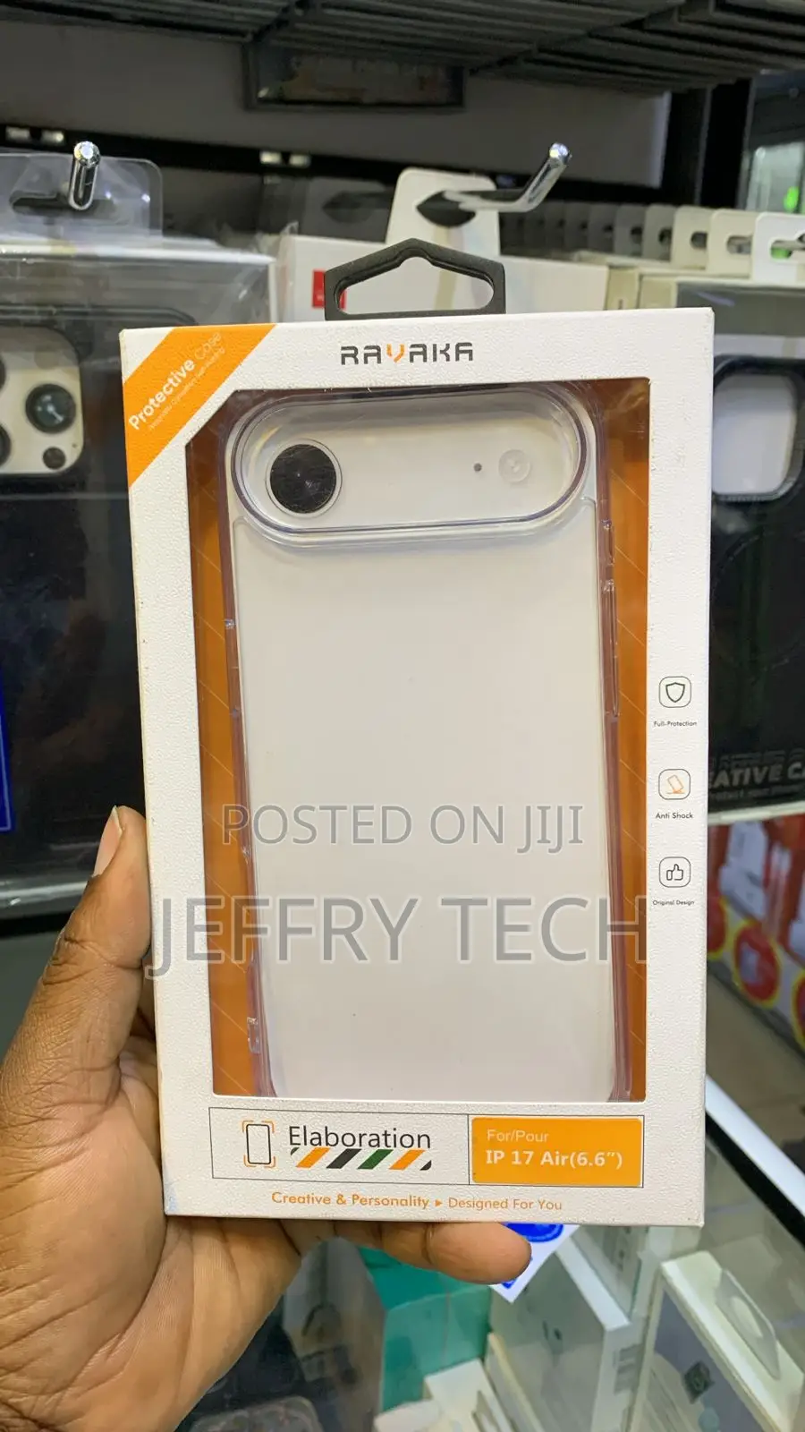Transparent Spigen Ultra MagFit Phone Case for the iPhone 17 Pro