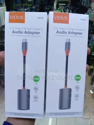 Vidvie 2-in-1 Type-C to Type-C Adapter Cable.