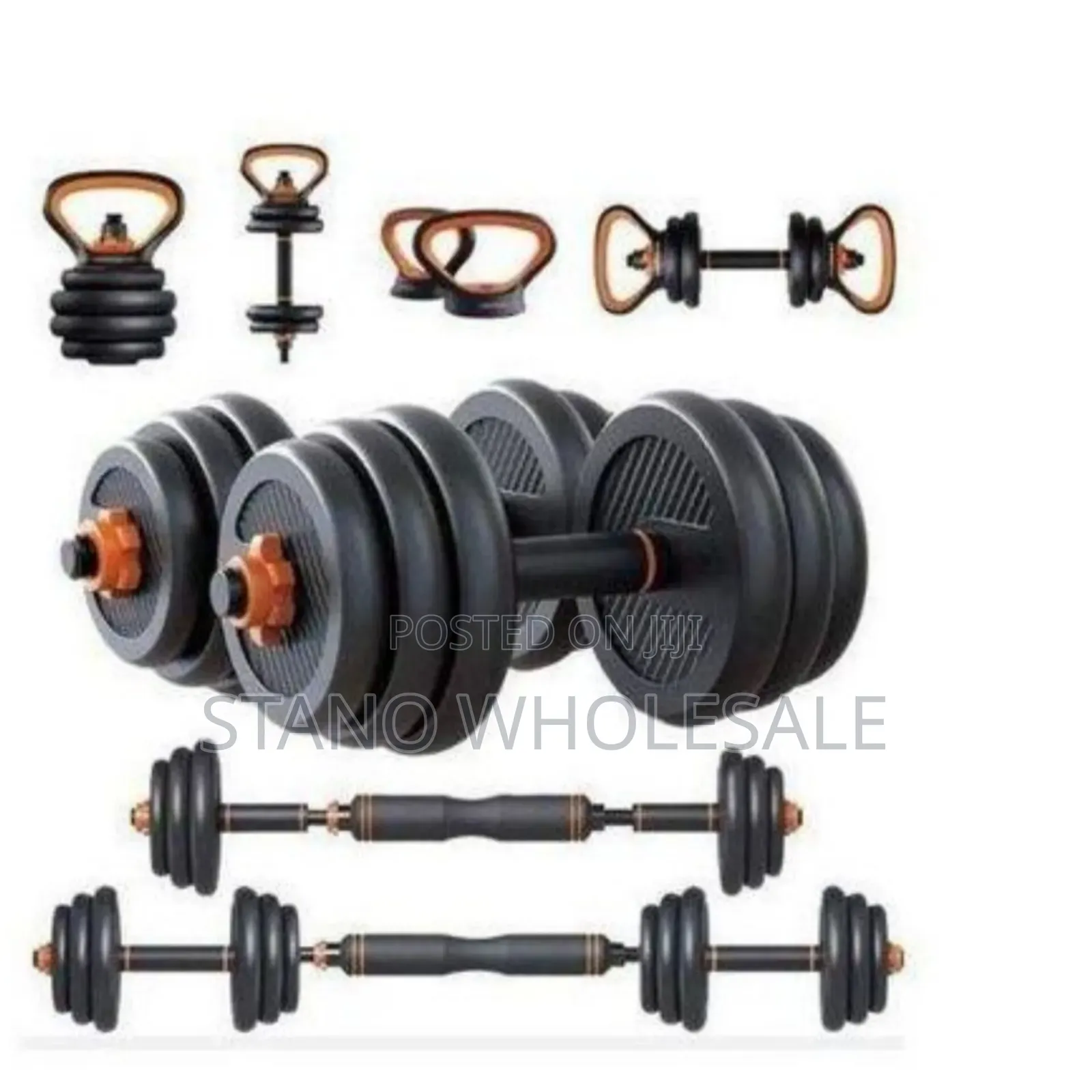 6 in 1 50kg Dumbell S