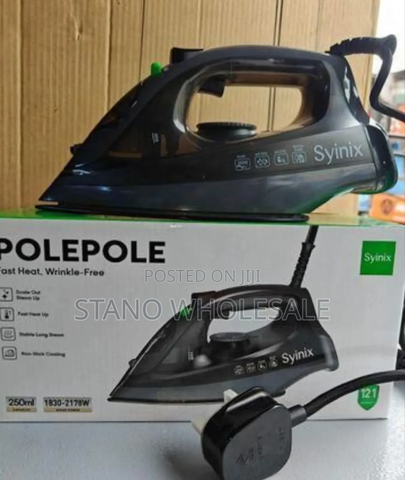 Syinix Steam Iron Box