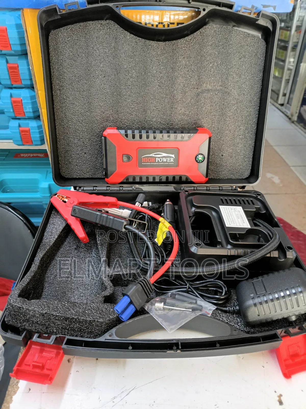 High-Power Multi-Function Car Jump Starter Kit