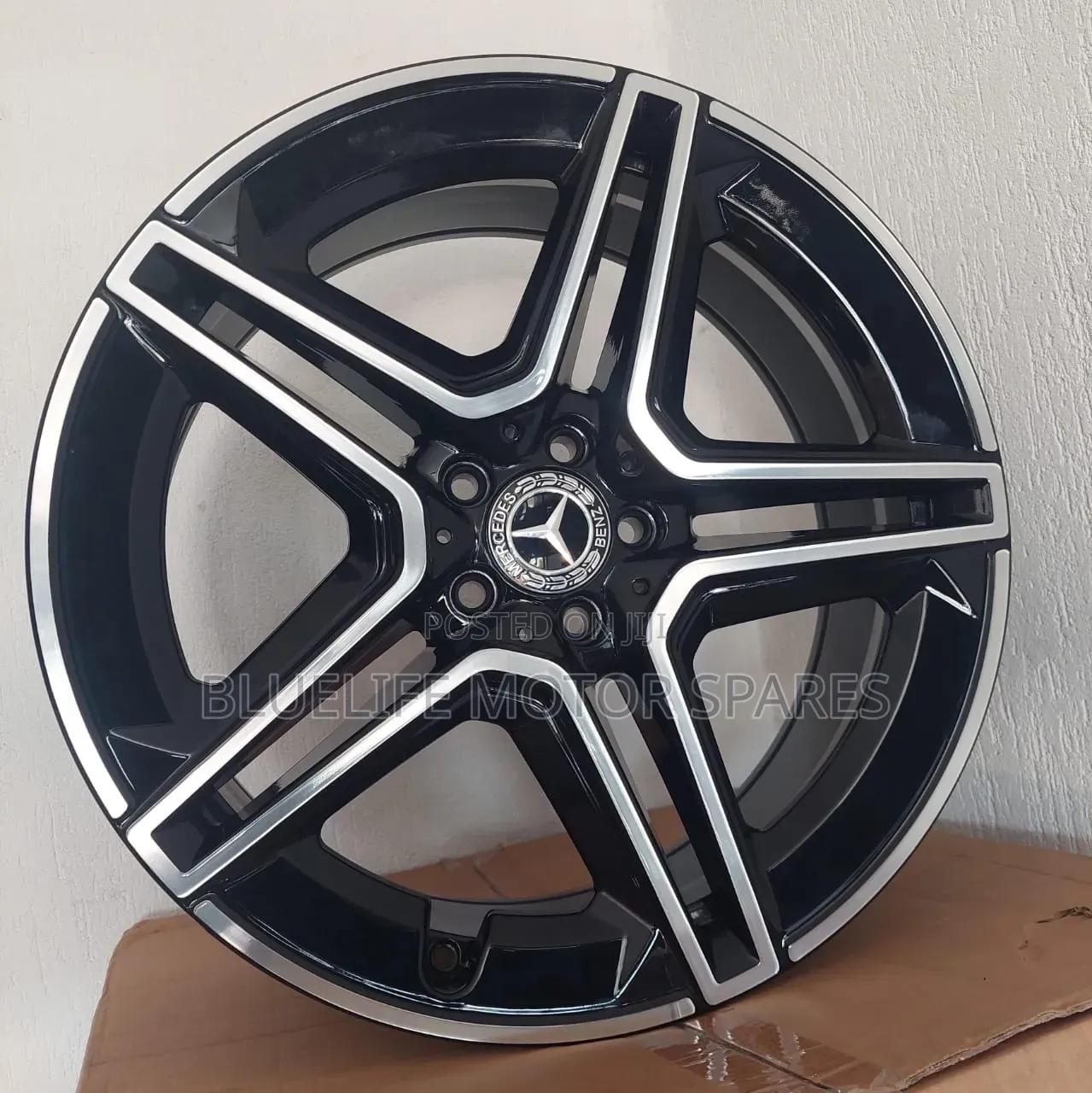 4pcs Size 20 Rims for Mercedes (5 Spokes)