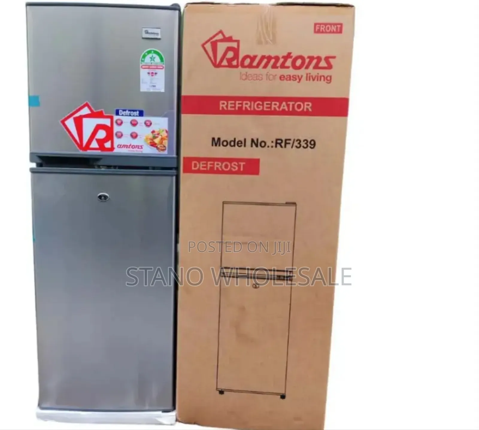 Ramtons 138l Fridge Silver