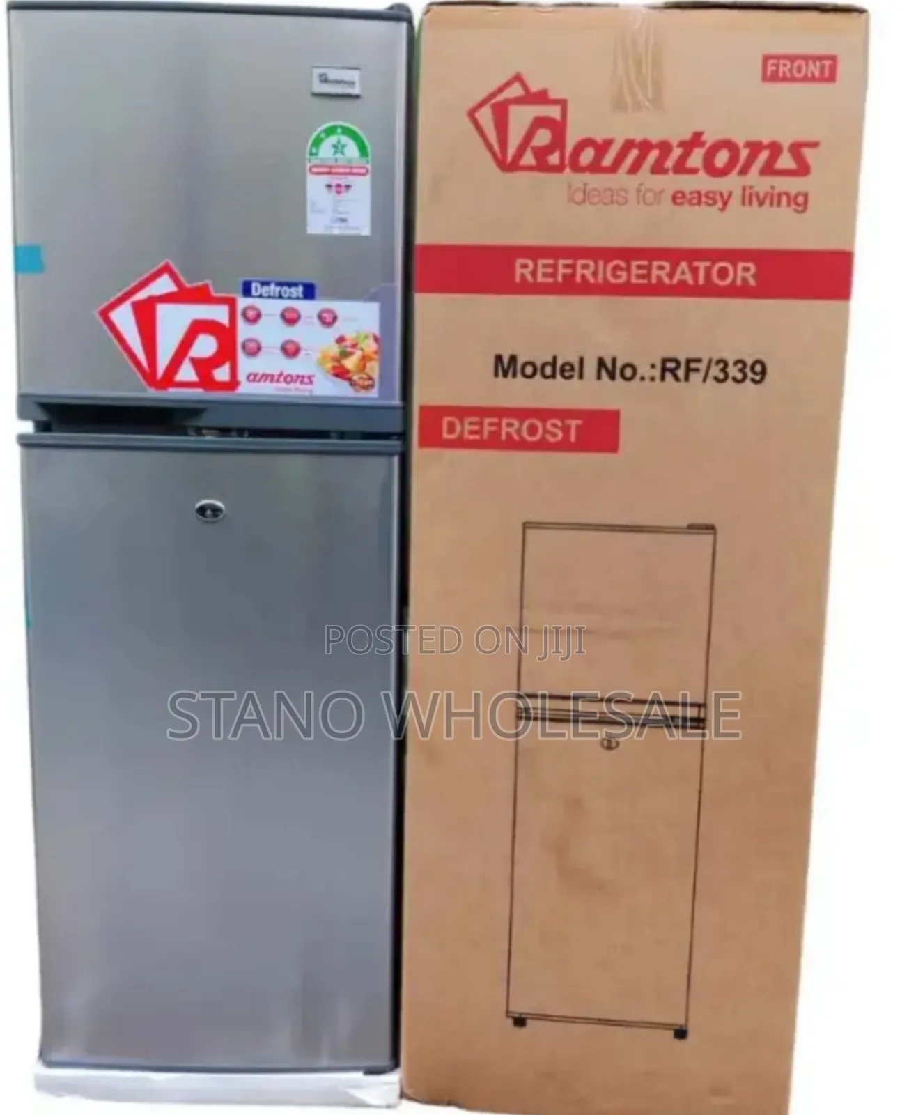 Ramtons 138l Fridge Silver