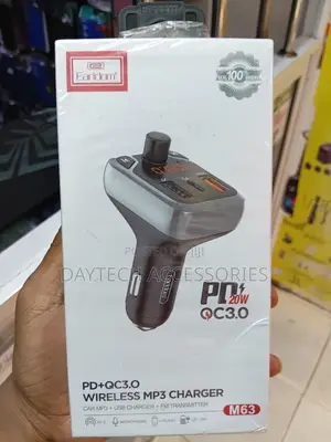 The Earldom ET-M63 Bluetooth FM Transmitter and Car Charger