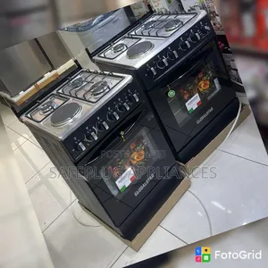 Globalstar 50×55 3+1 Cooker – Black, Electric Oven 14800