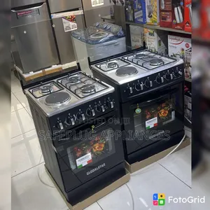 Globalstar 50×55 3+1 Cooker – Black, Electric Oven 14800