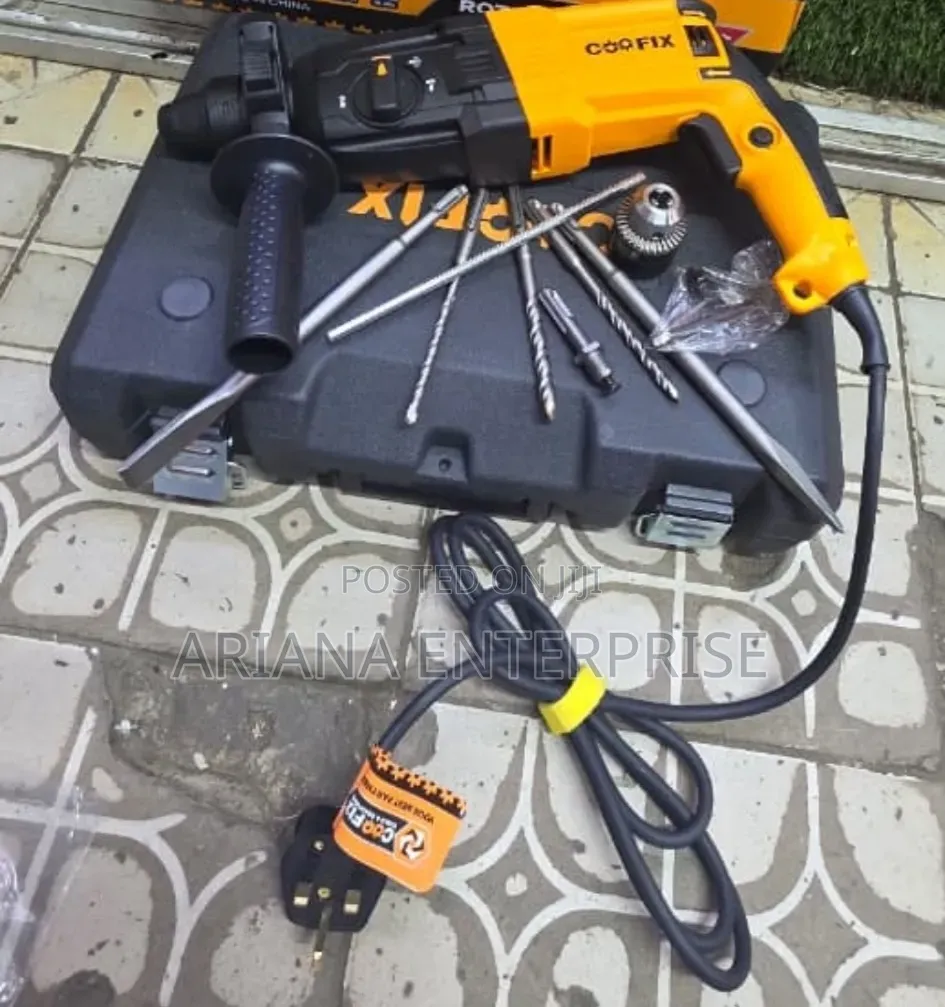 Heavy-Duty Electric/Corded Rotary Hammer