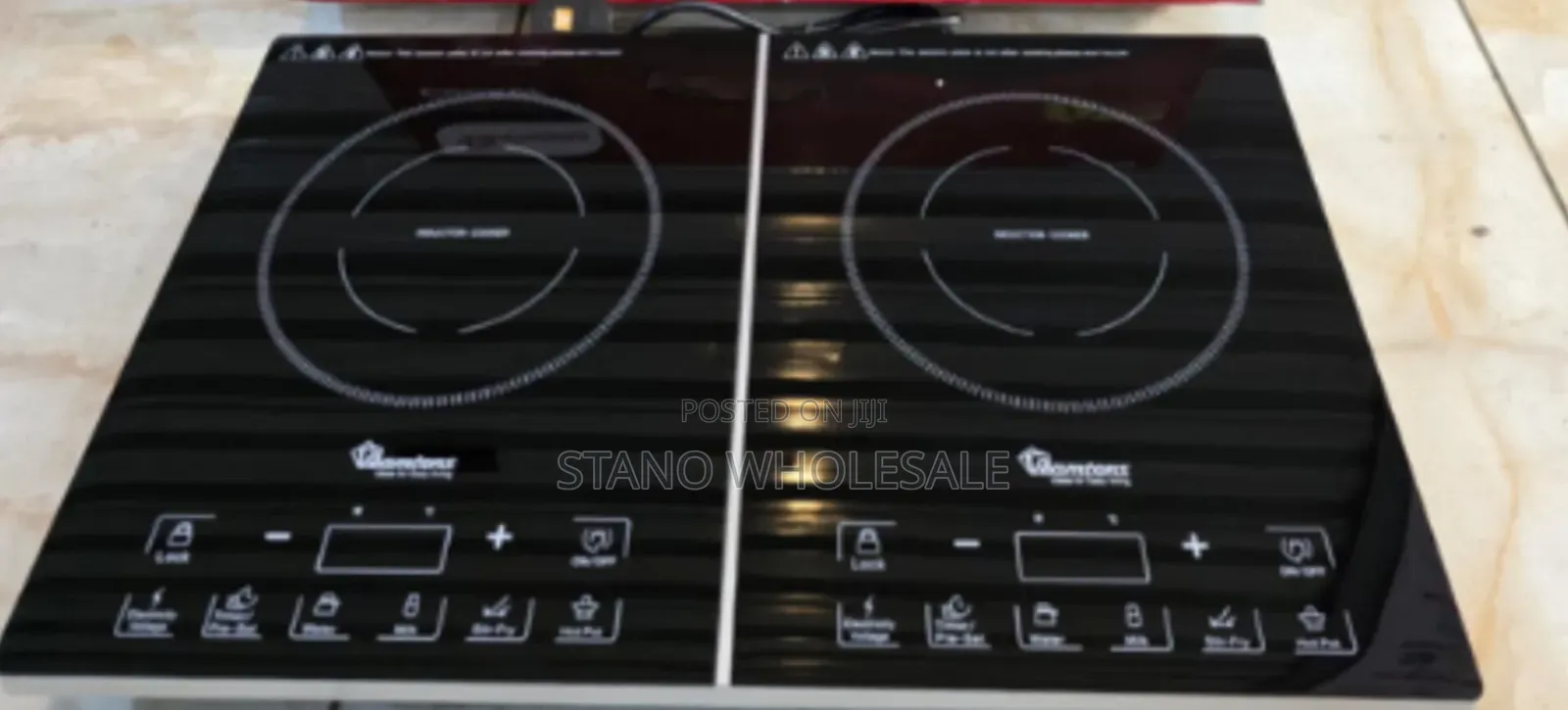 Ramtons Double Induction Cooker