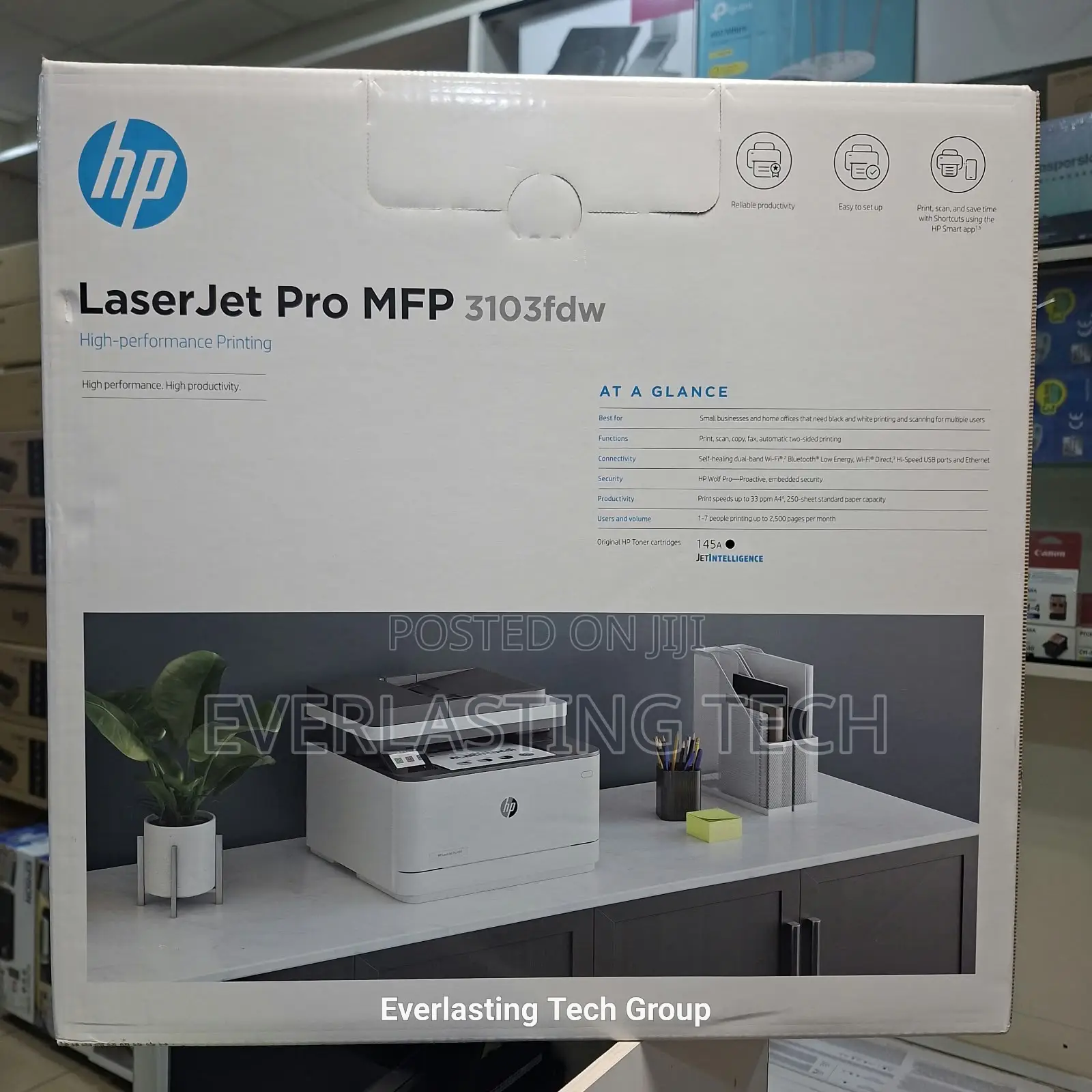 HP Laserjet Pro MFP 3103fdw Printer - (3g632a)