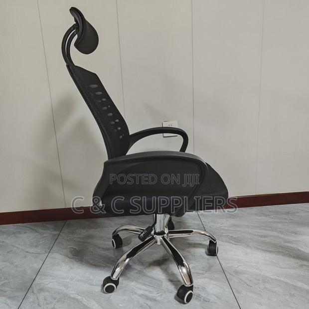 Ergonomic Computer Chair With Headrest - thumbnail 3