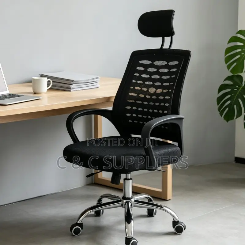 Ergonomic Computer Chair With Headrest