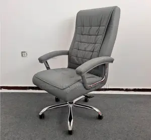 Office Chair; Executive Ergonomic Leather Office Chair