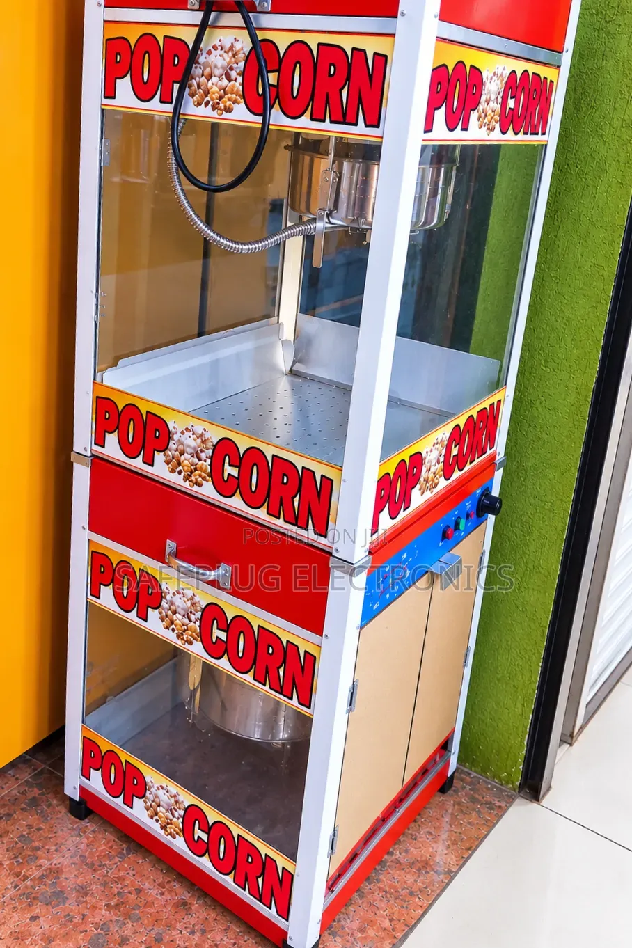Commercial Popcorn Machine With Display