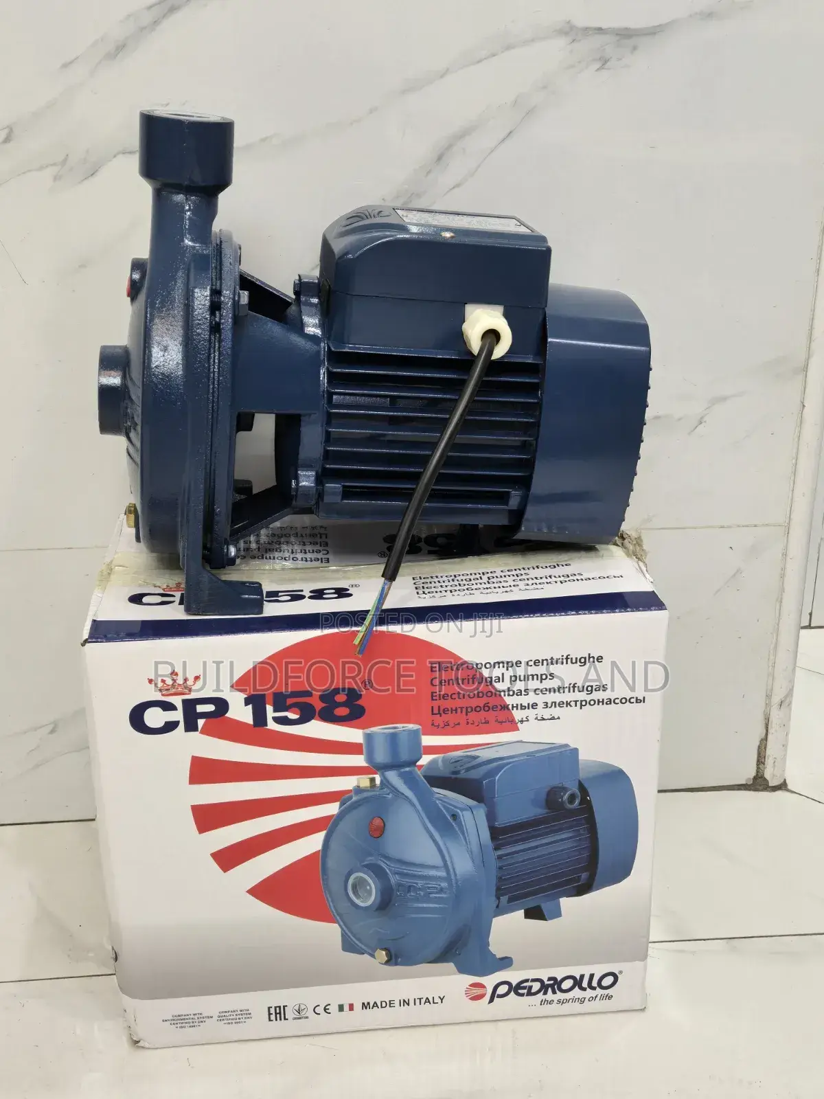 Pedrollo 1 HP / 0.75 kW CP 158 Centrifugal Water Pump