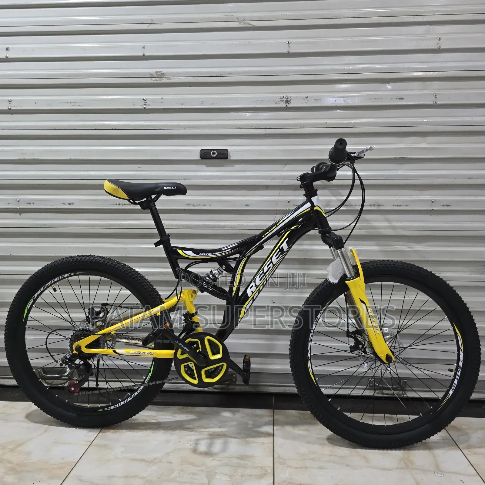 Reset Mountain Bicycle Size 24 With Front and Rear Shock