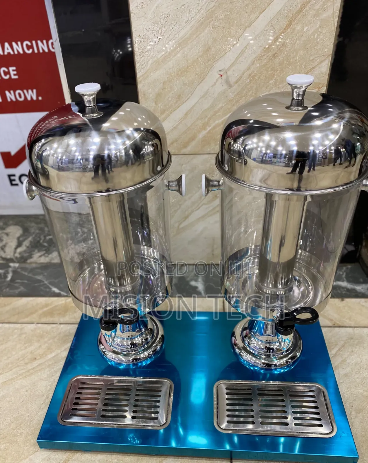 Euromax Double Juice Dispenser JD-82L 