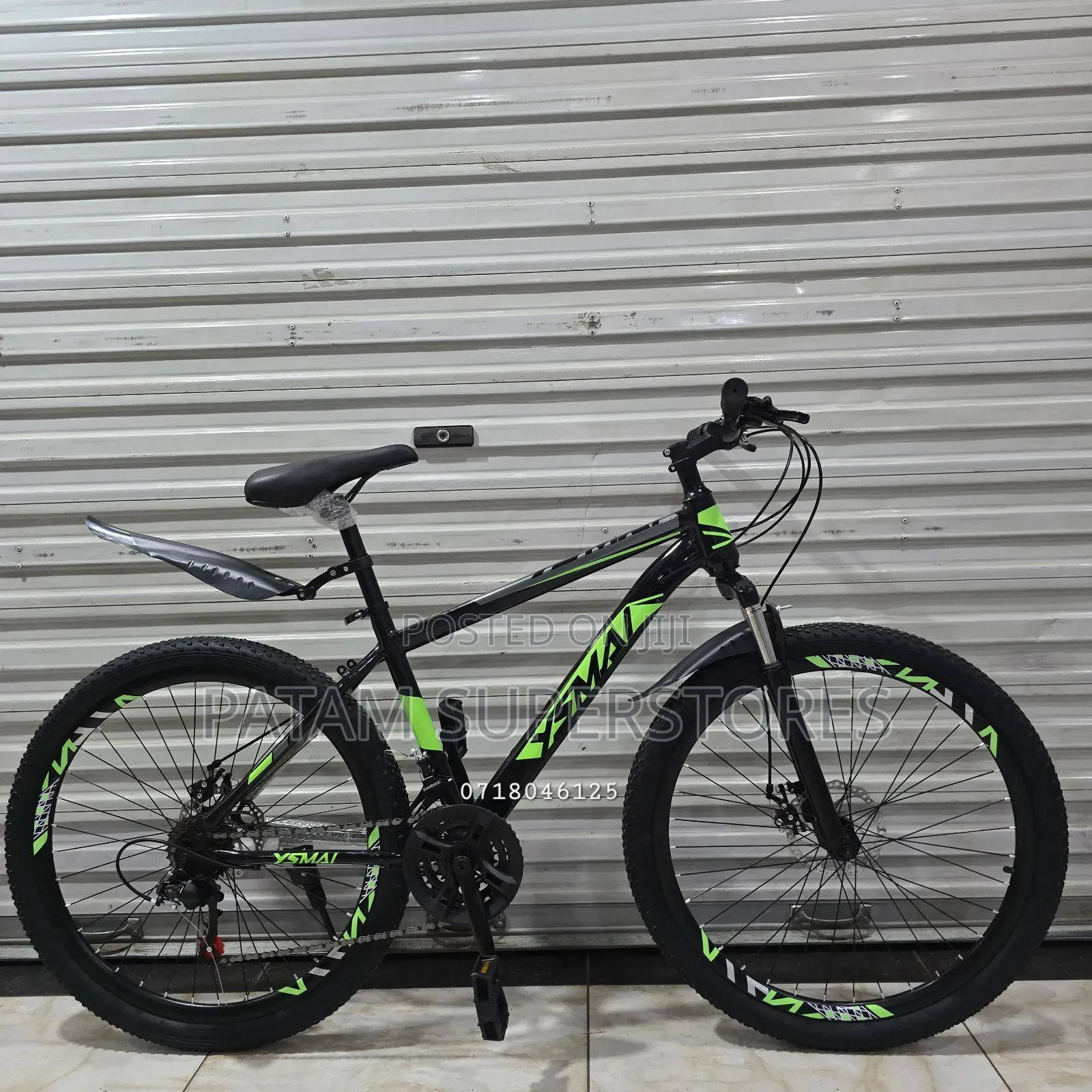 Ysmai Mountain Bicycle Size 24" Strong Steel Frame