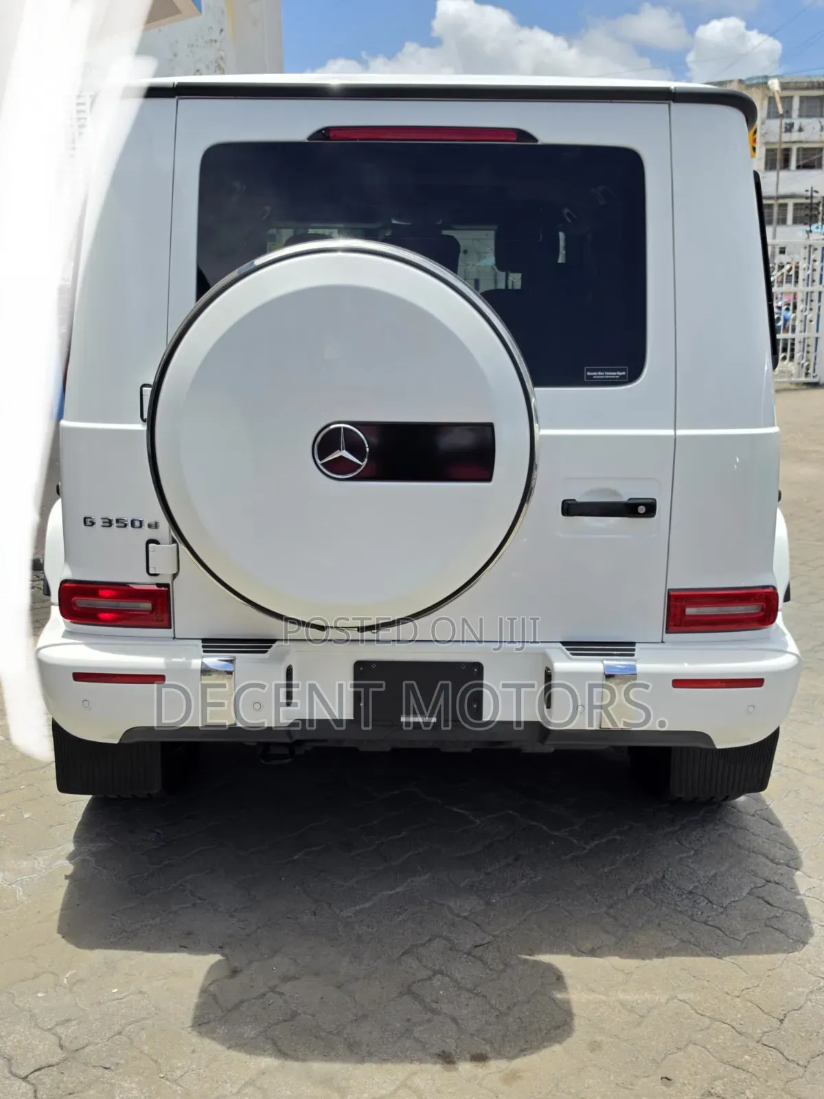 Mercedes-Benz G-Class G 350 d 2020 White