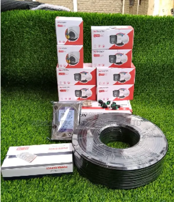 Hikvision 8CH 1080P Full HD CCTV Camera Security Kit~